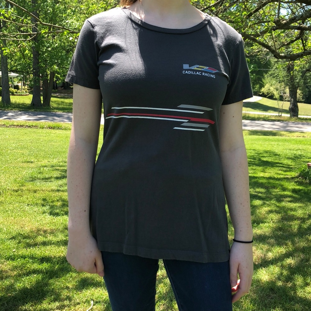 District Made Women’s Gray Cadillac T-Shirt